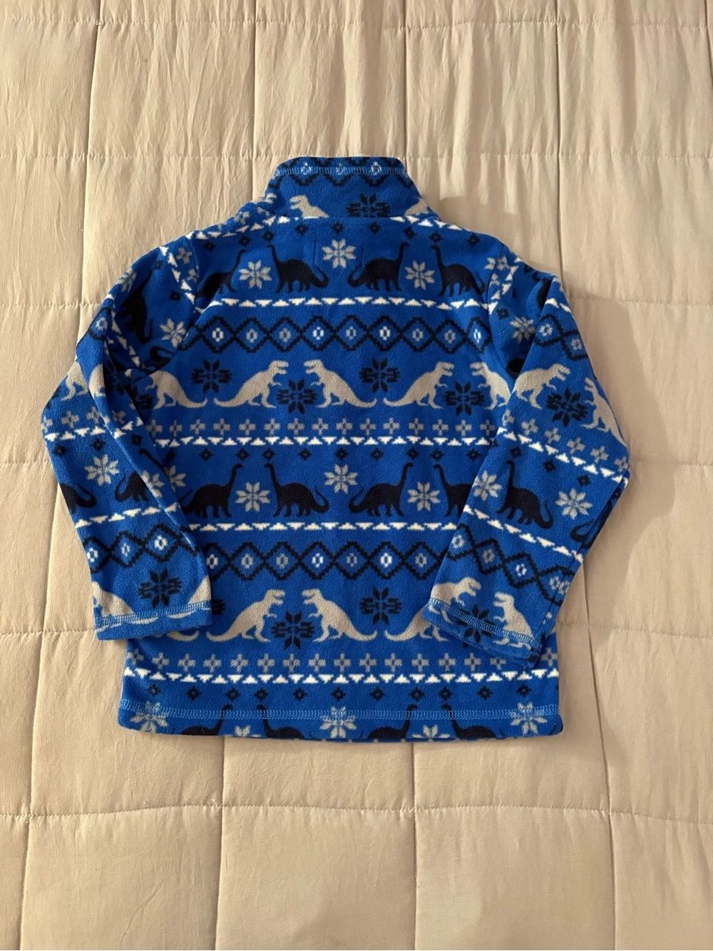 New with tags, Dinosaur fleece, size 5T